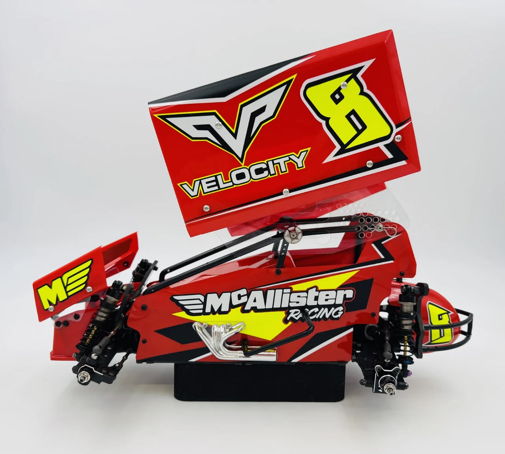McAllister VS2 Sprint Car Body (Complete with Wings)