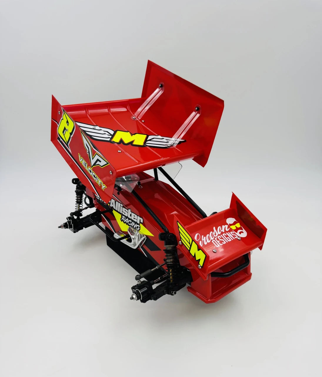 McAllister VS2 Sprint Car Body (Complete with Wings)