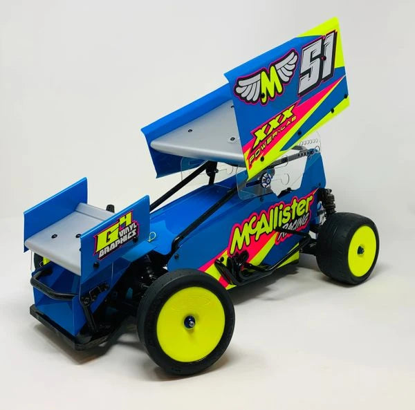McAllister Racing Placerville Sprint Body Complete with Wings